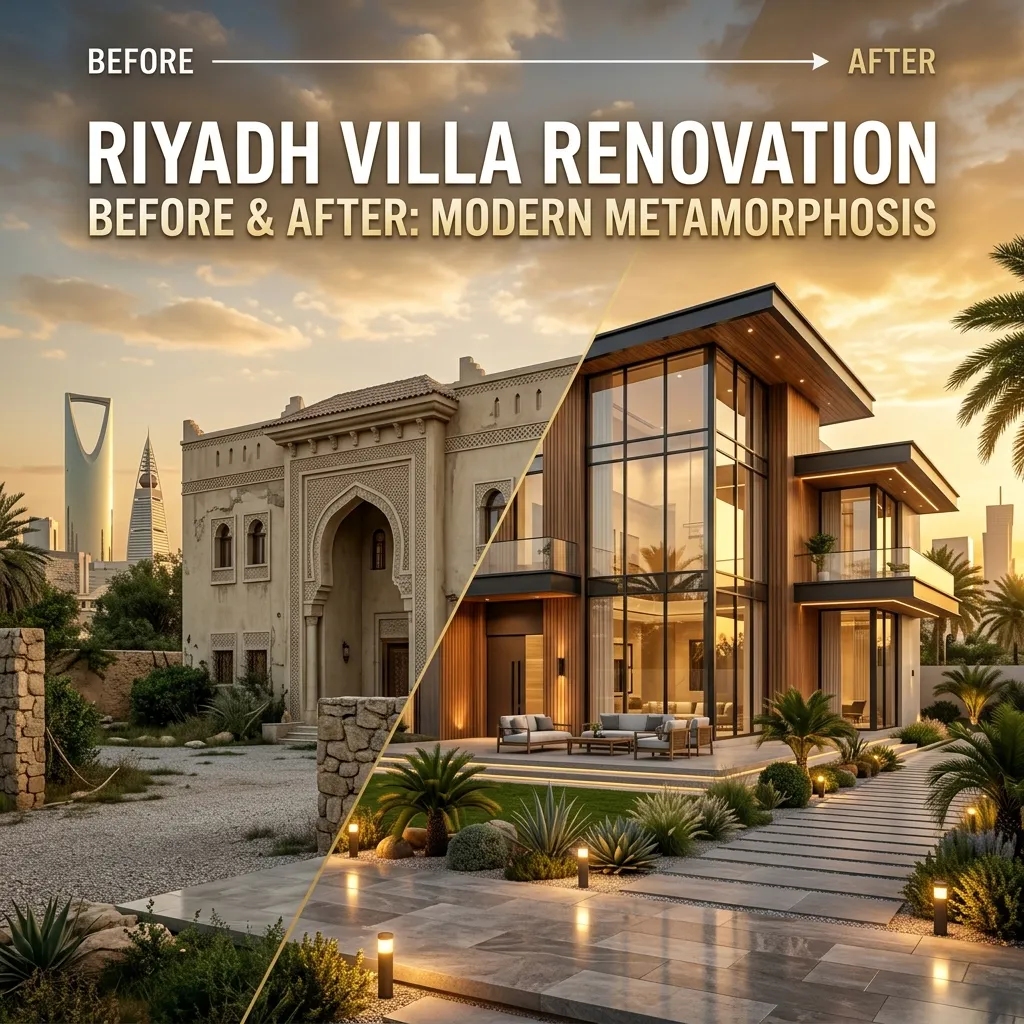 دليلك الشامل لترميم وتجديد الفلل القديمة بالرياض: الخطوات والتكلفة