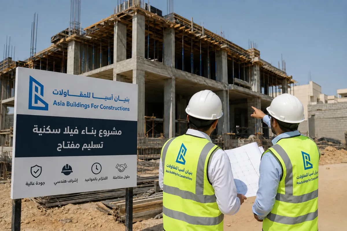 أفضل شركة مقاولات في السعودية: كيف تختار شريك البناء المناسب في 2026؟